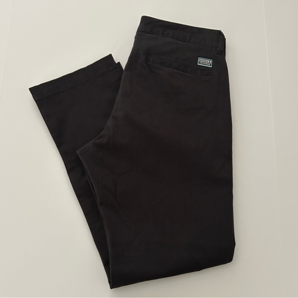 Vissla Creators Port Chino‎ Charcoal Grey Flat Front Pant Size 32